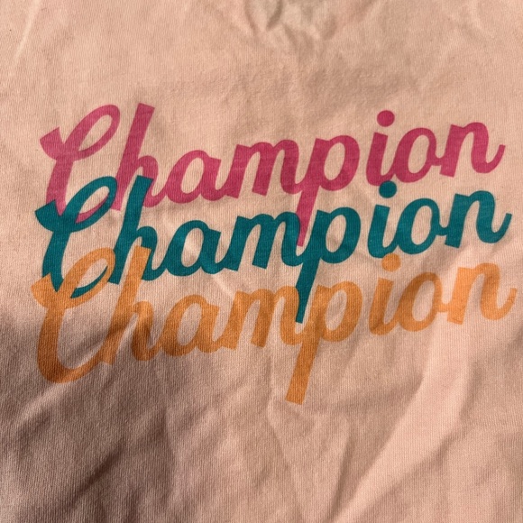 Champion girls logo tee NWT - Picture 3 of 6